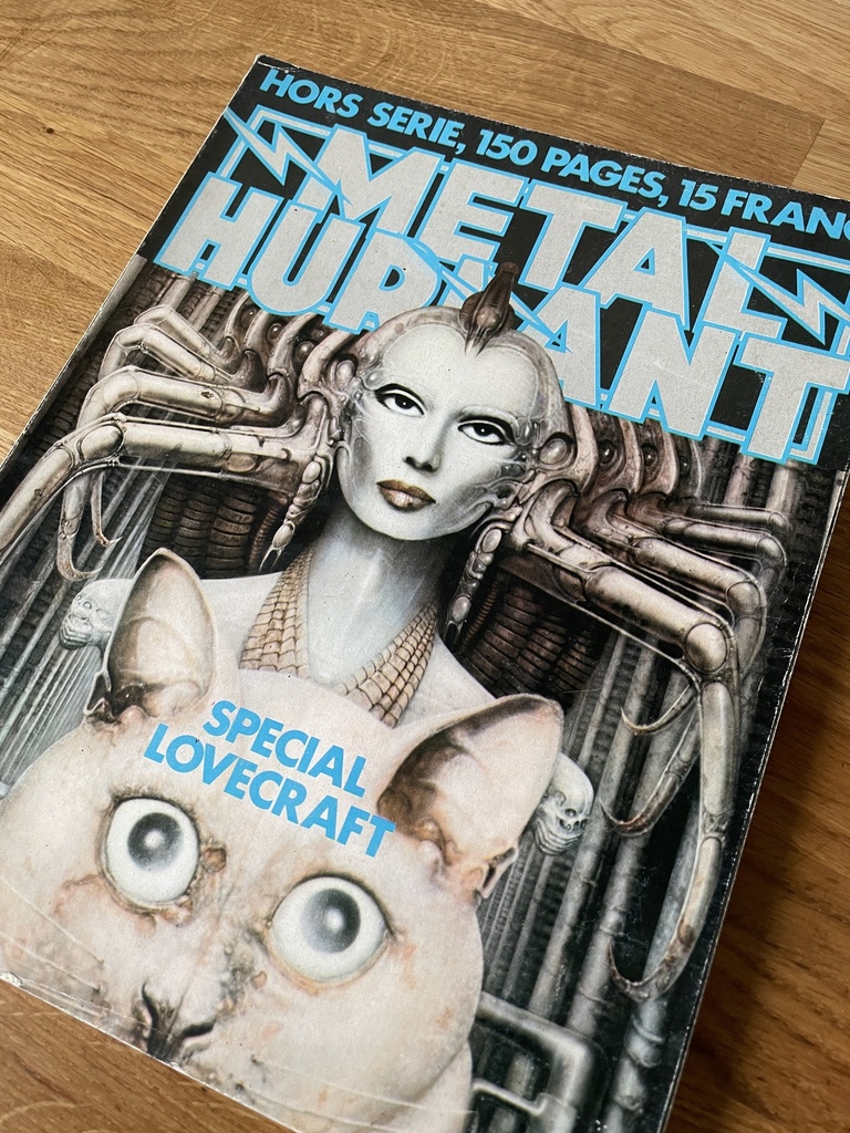 Magazine Metal Hurlant Spécial Lovecraft